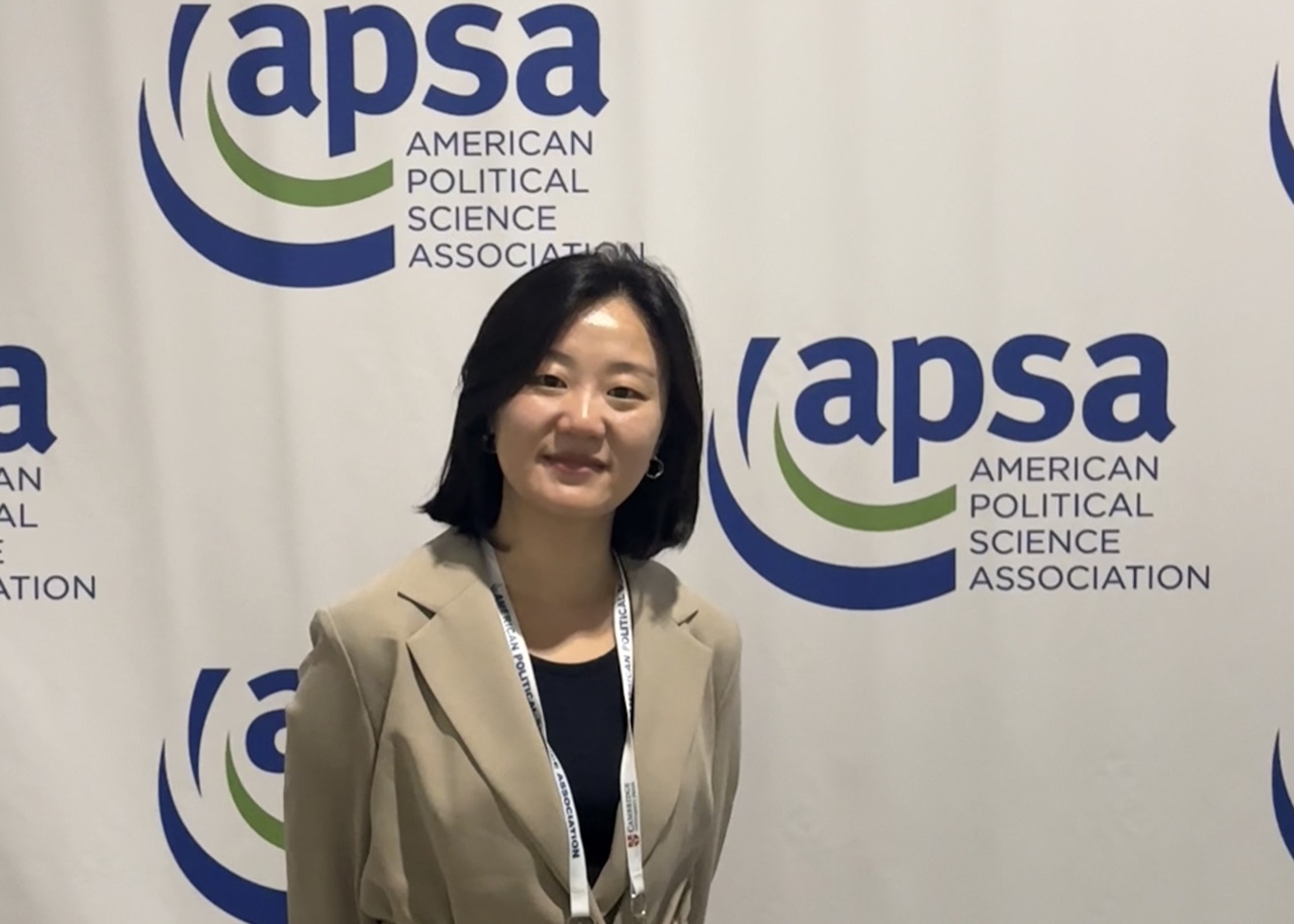 Younghyun Lee at the 2026 APSA Annual Meeting in Boston